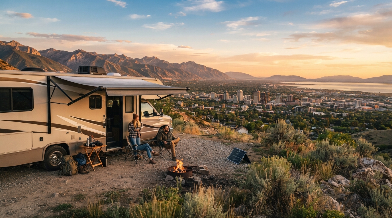 Salt Lake City to Dallas - From the Rockies to the Heart of Texas — Salt Lake City RV road trip landscape