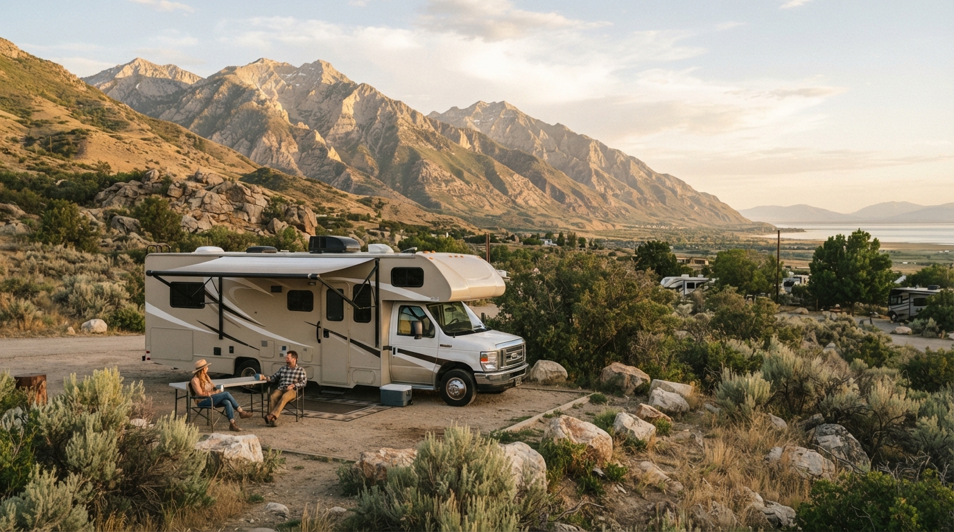 Salt Lake City to Chicago - Utah Echoes to Illinois Harmony — Salt Lake City RV road trip landscape