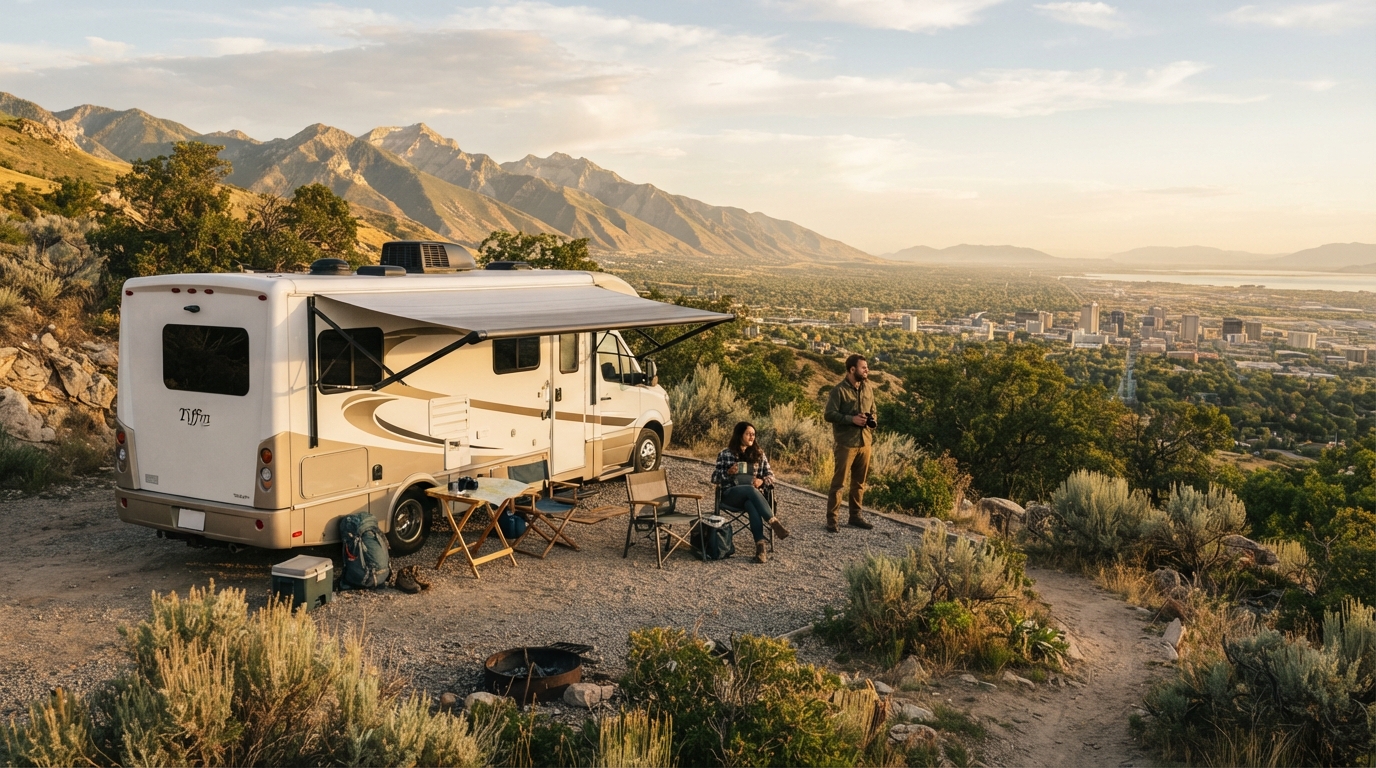 Salt Lake City Roundtrip - Incl. Yellowstone — Salt Lake City RV road trip landscape