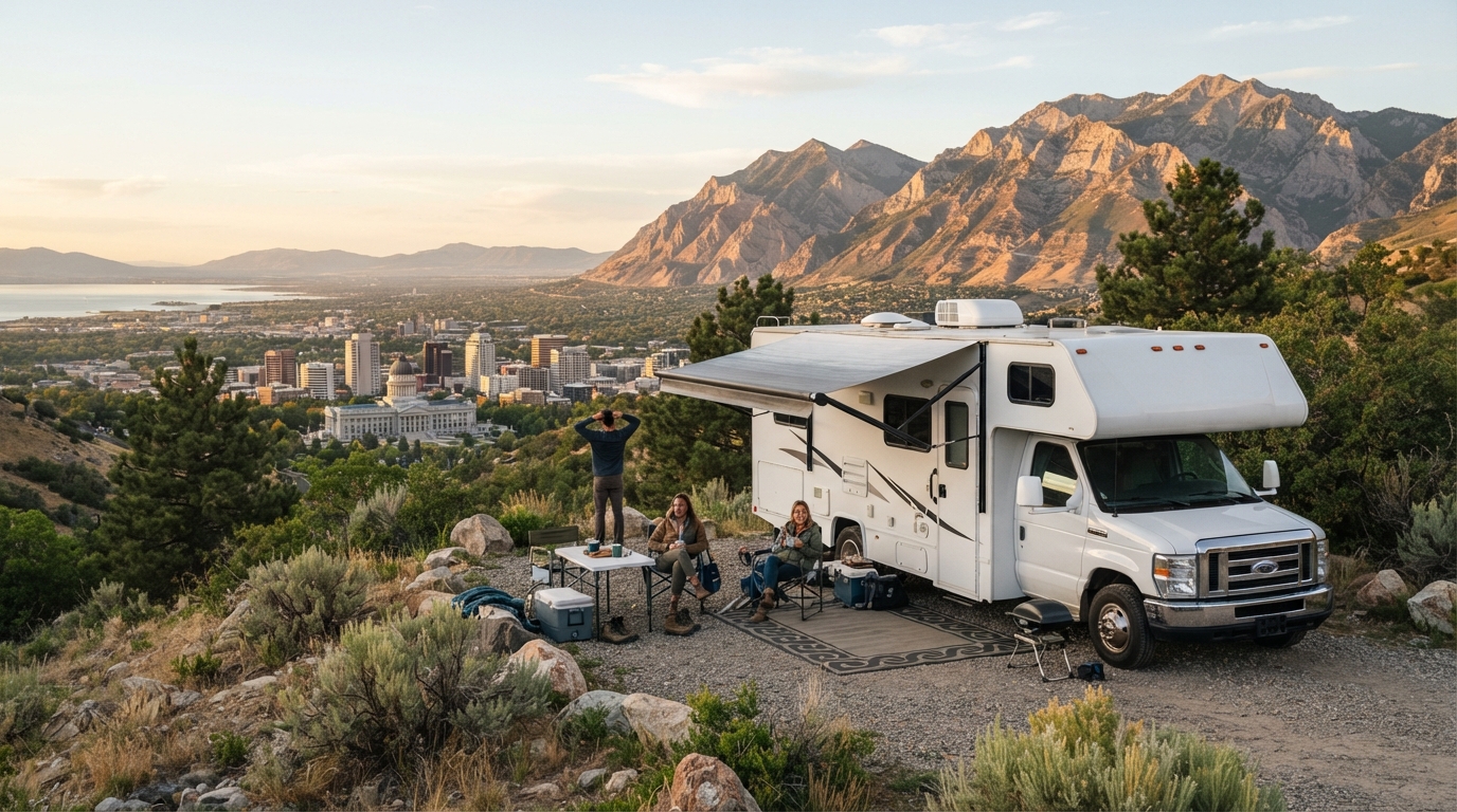 Salt Lake City to Orlando - Sunshine State Odyssey — Salt Lake City RV road trip landscape
