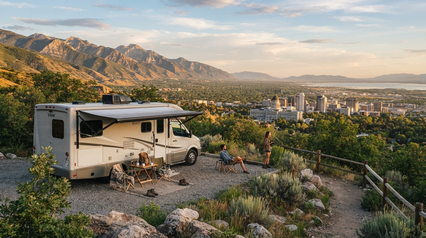 Salt Lake City to Tampa - A  Family RV Odyssey — Salt Lake City RV road trip landscape
