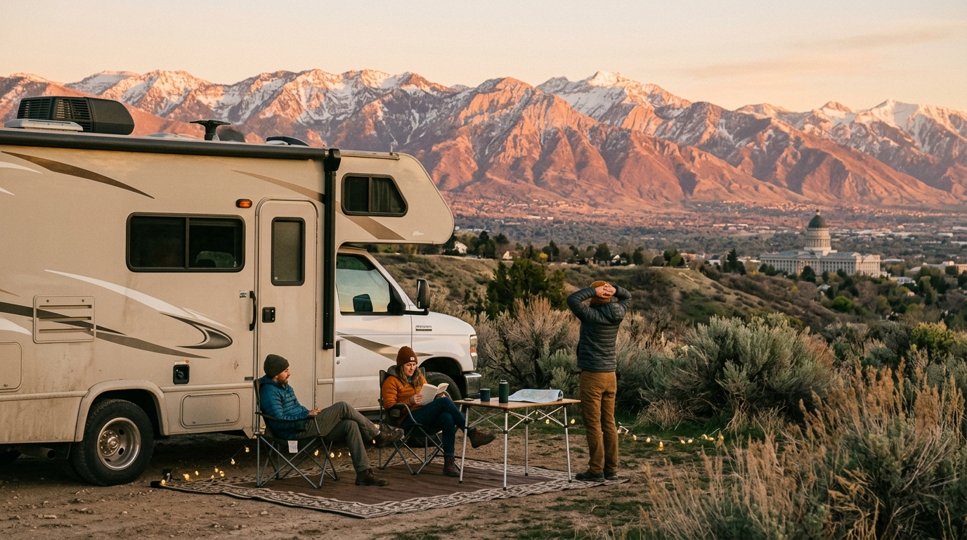 Salt Lake City to Tampa - A  Family RV Odyssey — Salt Lake City to Tampa scenic route