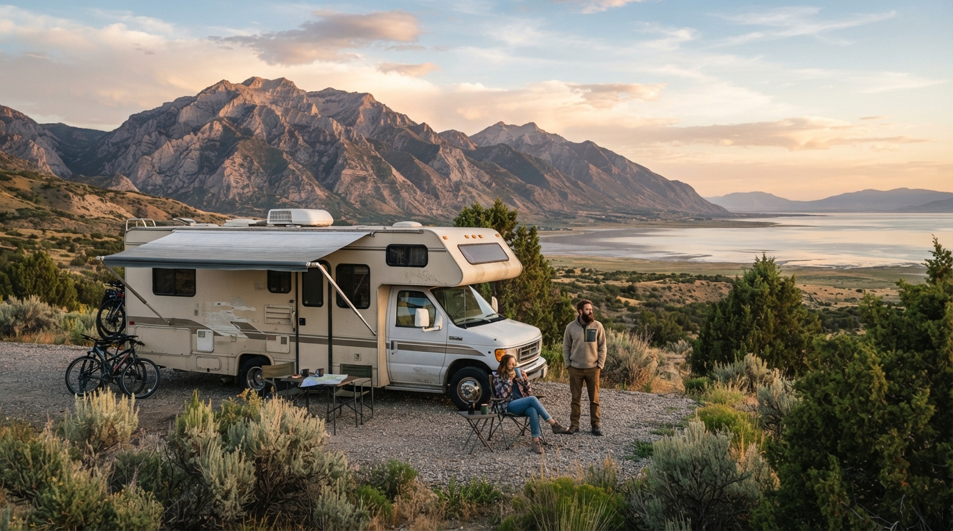 Salt Lake City Roundtrip - Incl. Yellowstone — national park landscape