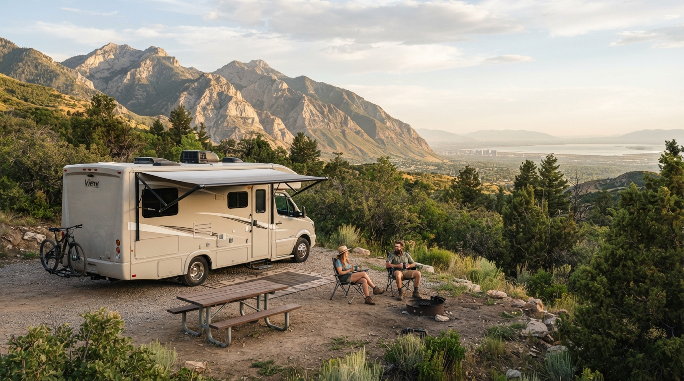 Salt Lake City to Chicago - Utah Echoes to Illinois Harmony — national park landscape