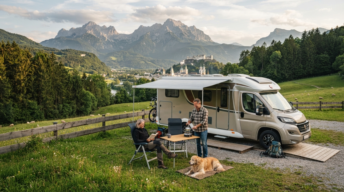 Salzburg Roundtrip - Three Countries One Epic Campervan Journey — Salzburg scenic landscape