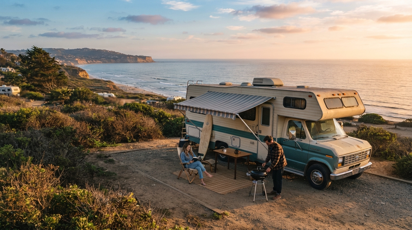 San diego to Seattle - California to the Pacific Northwest — San Diego RV road trip landscape