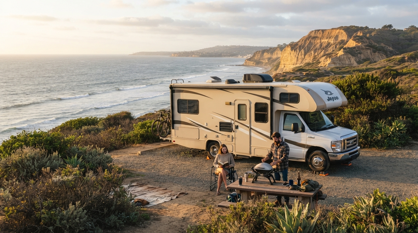 San Diego to Nashville - A Journey Through Iconic America — San Diego RV road trip landscape