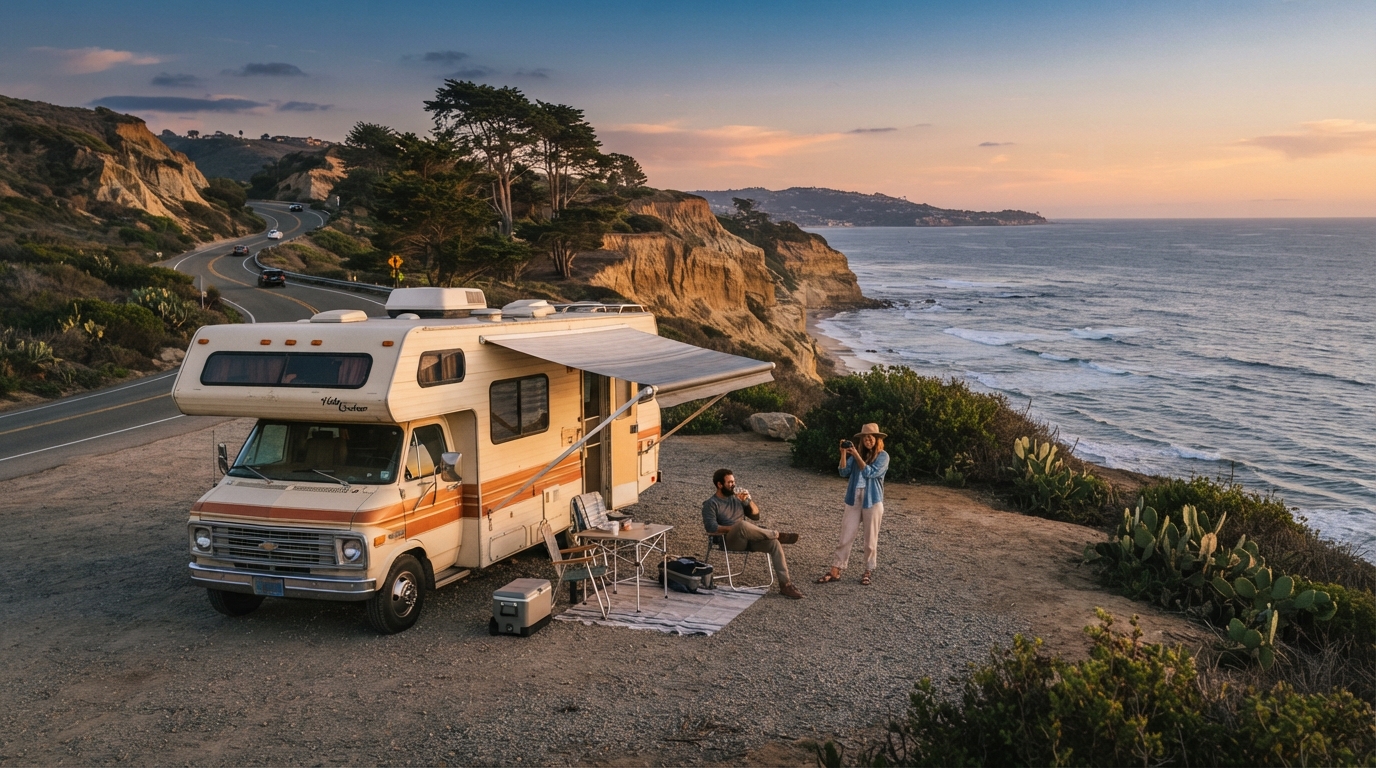 San Diego to Minneapolis - Including the Grand Canyon — San Diego RV road trip landscape