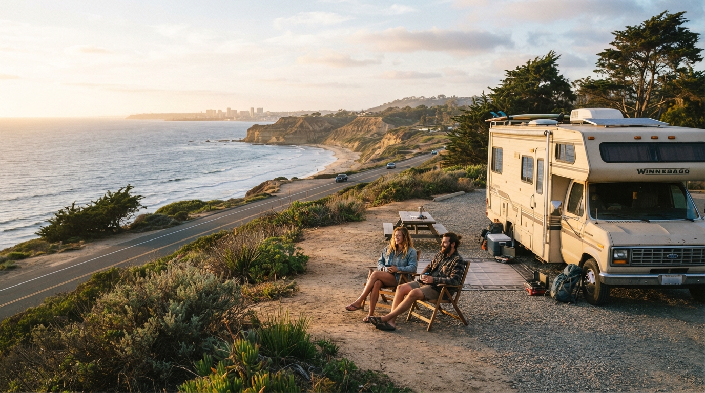 San Diego to Orlando - Southern Pacific - Coast to coast — San Diego RV road trip landscape