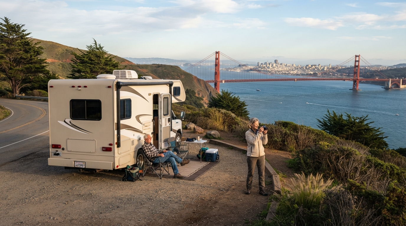 San Francisco to Phoenix — San Francisco RV road trip landscape