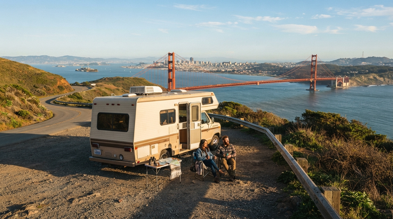 San Francisco to Albuquerque — San Francisco RV road trip landscape