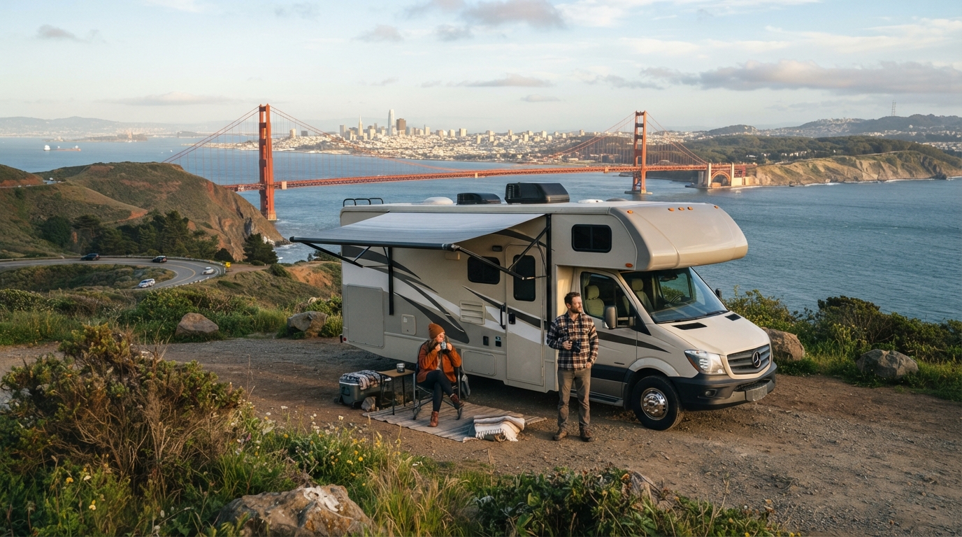 San Francisco to Albuquerque — San Francisco RV road trip landscape