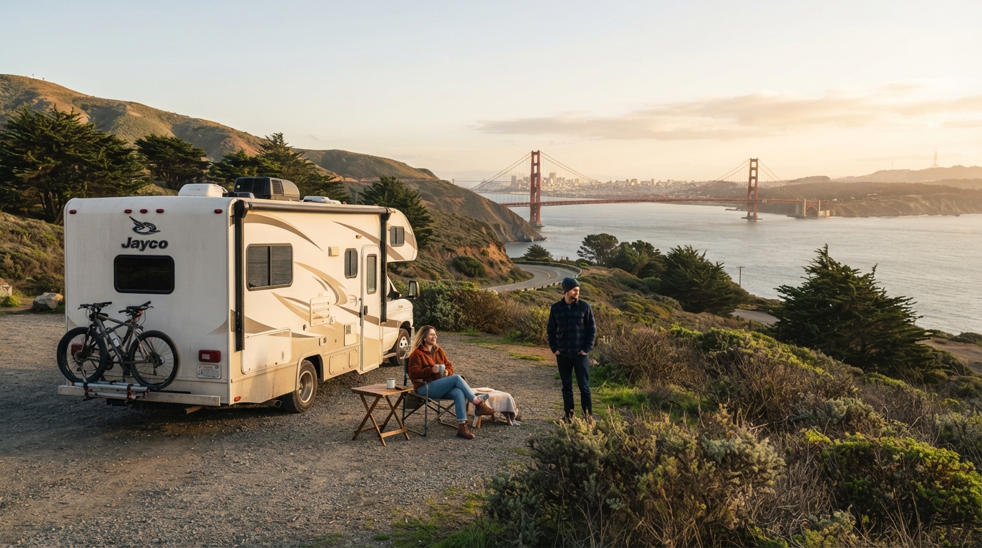 San Francisco to Tampa - Discover and Delight — San Francisco RV road trip landscape