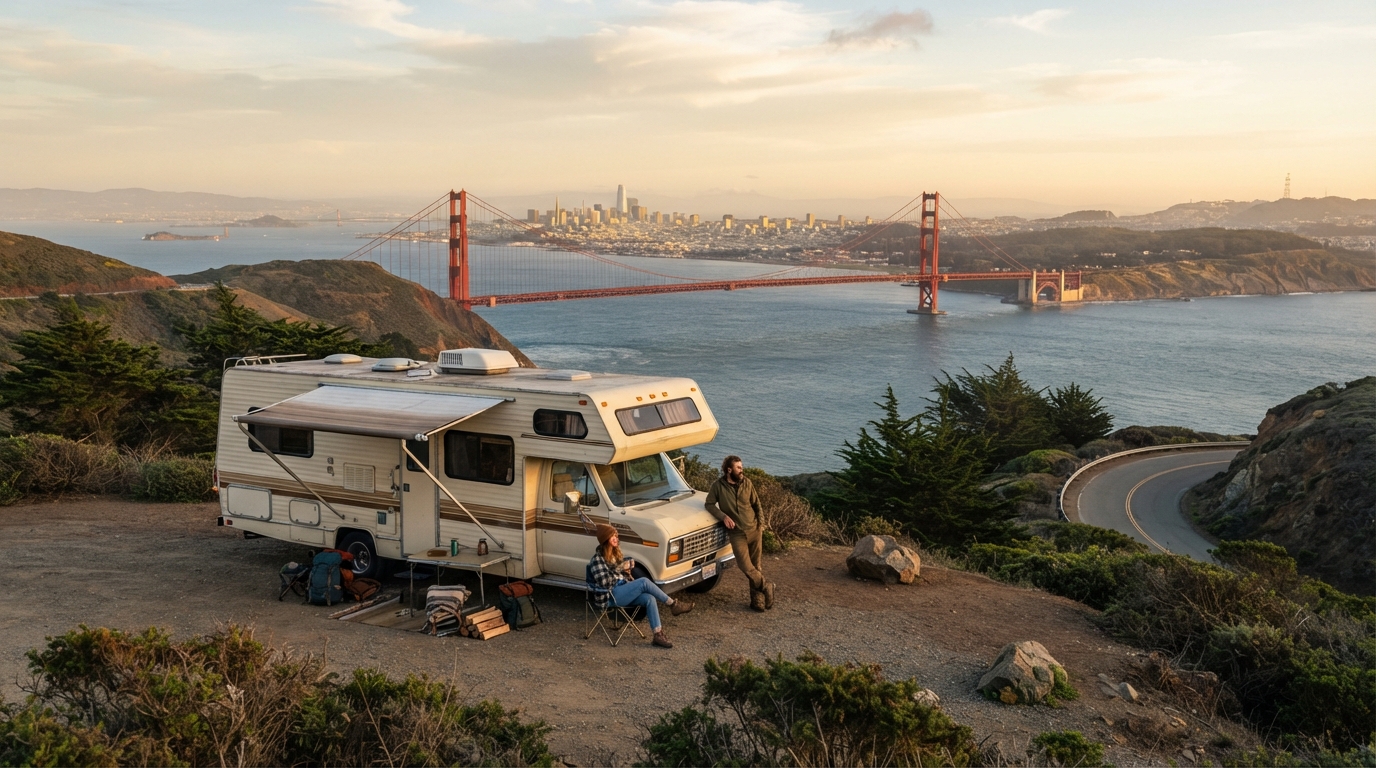San Francisco Roundtrip - The Best of the Southwest by Motorhome: From California’s Coast to Arizona’s Canyons — San Francisco scenic landscape