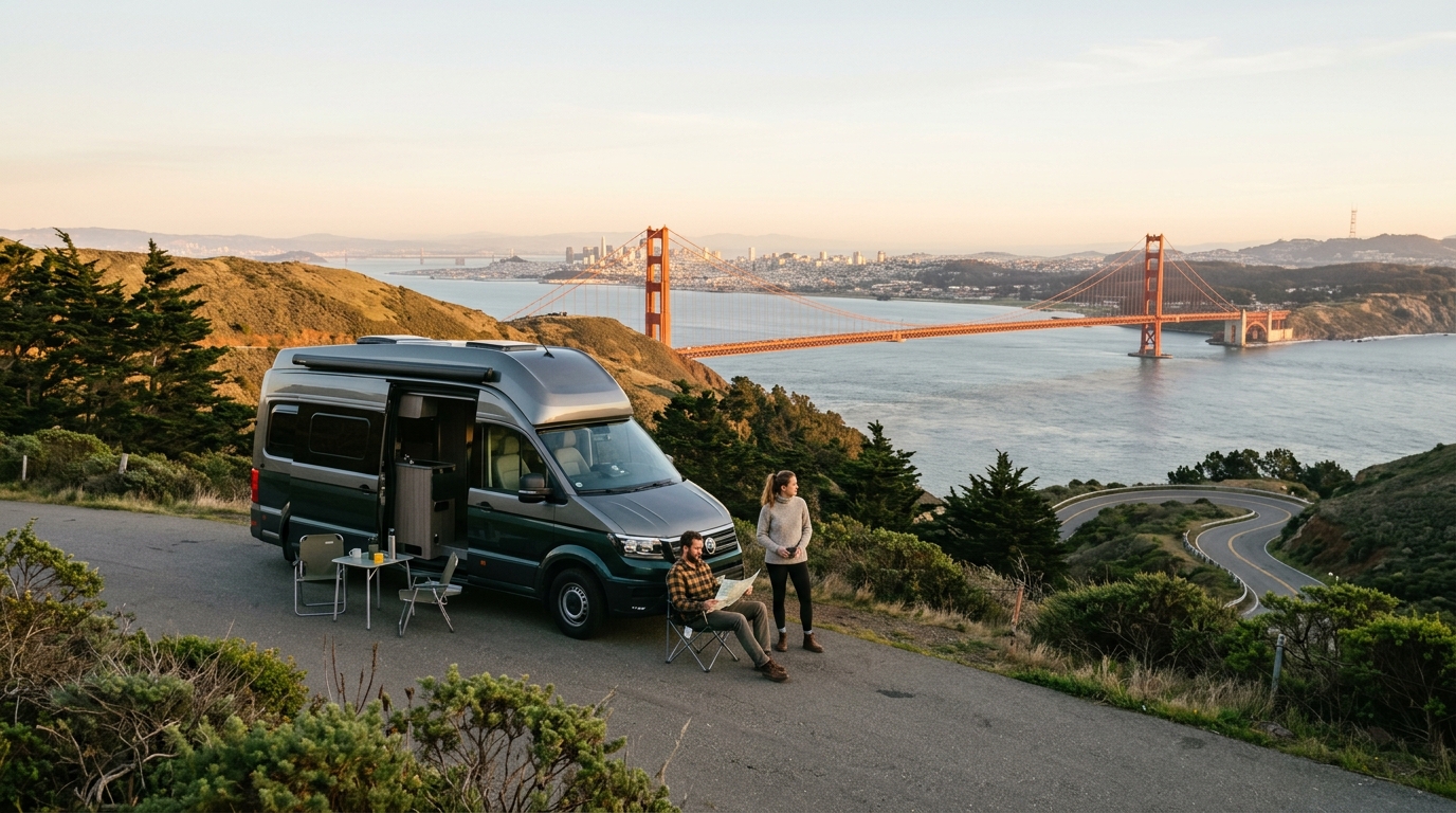 San Francisco to Charlotte — national park landscape