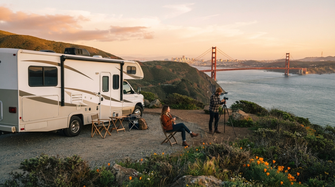 San Francisco to Portland — national park landscape