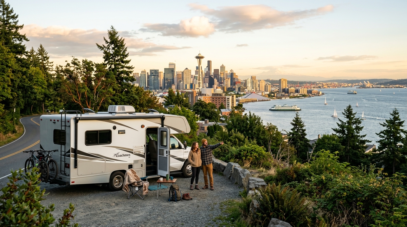 Seattle to Boston - The Great Northern - Coast to coast — Seattle RV road trip landscape