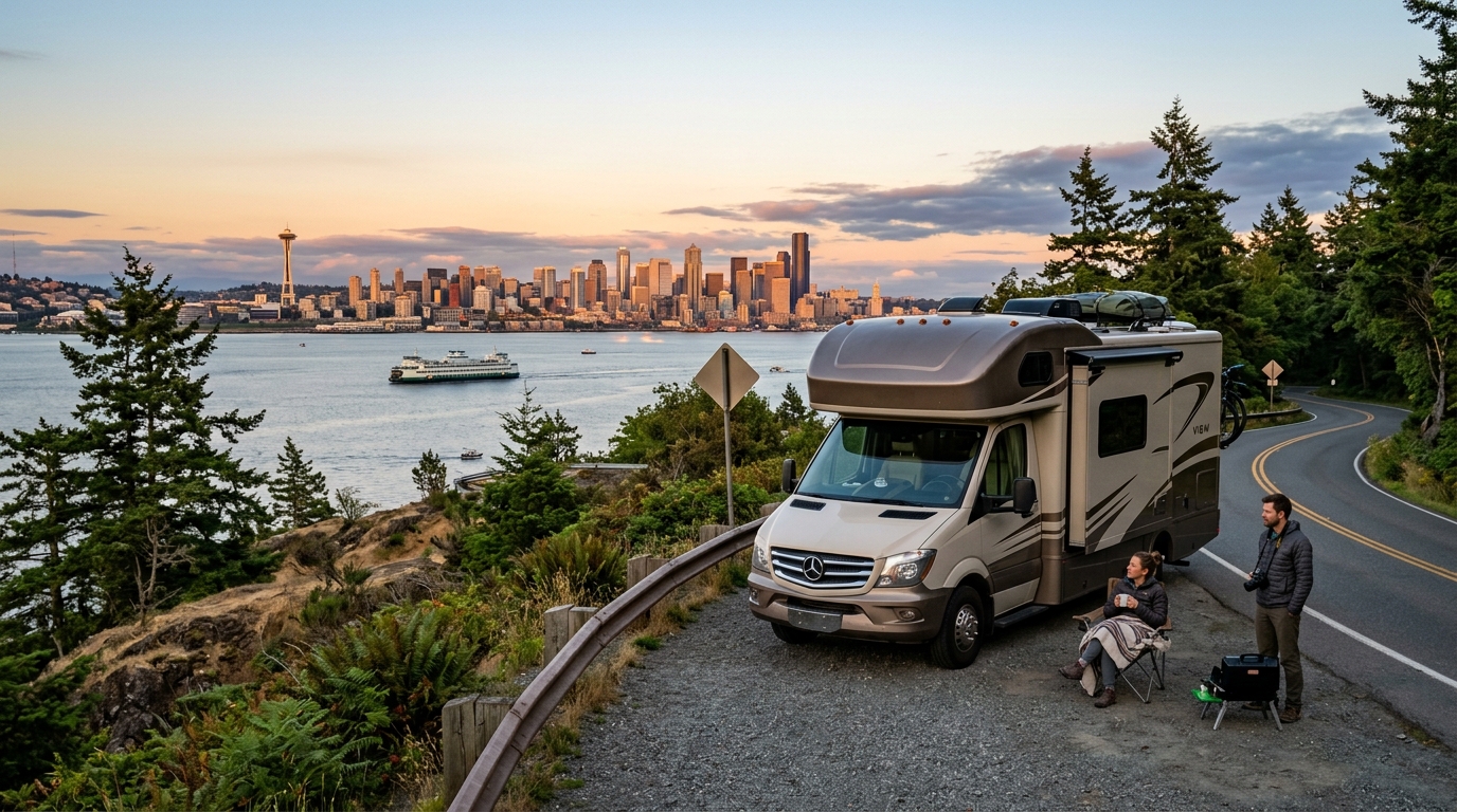 Seattle to New Orleans - From the Pacific to the Bayou — Seattle RV road trip landscape