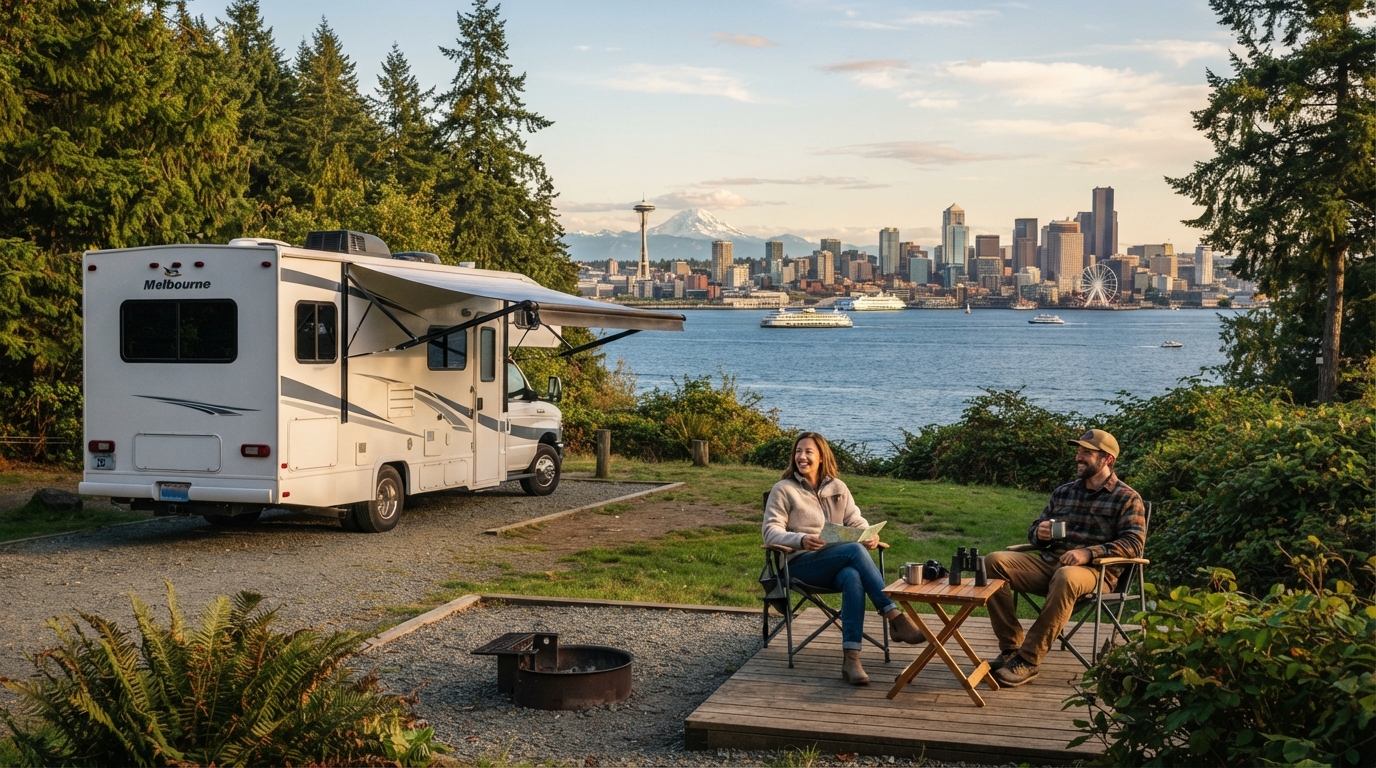 Seattle to San Francisco — Seattle RV road trip landscape