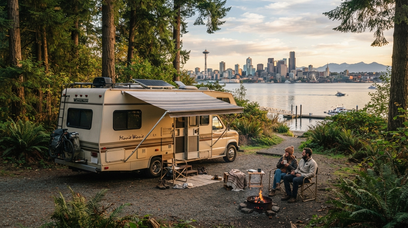 Seattle to Dallas - Northwest to Southwest — Seattle RV road trip landscape