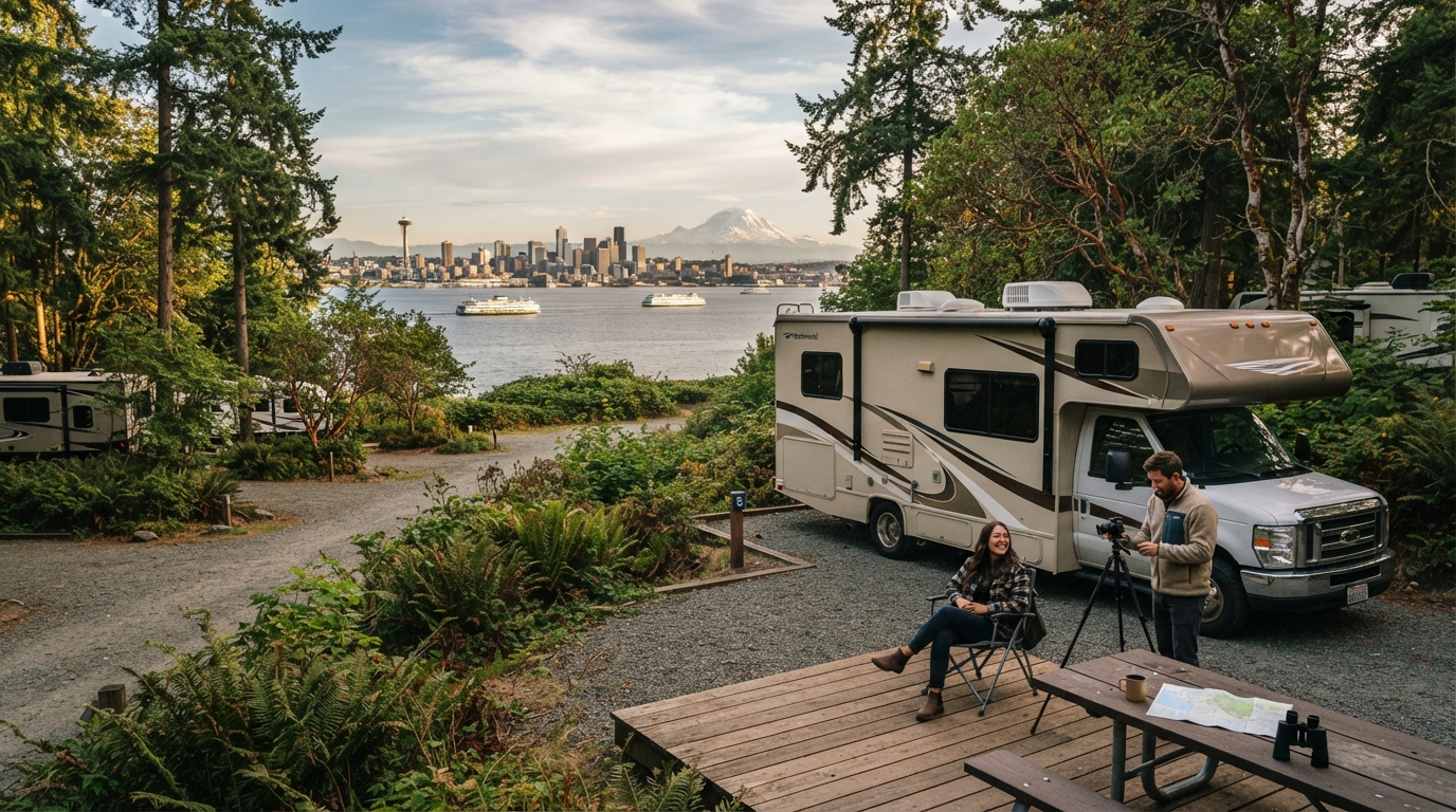 Seattle to Minneapolis - Trailblazing Treasures — Seattle RV road trip landscape