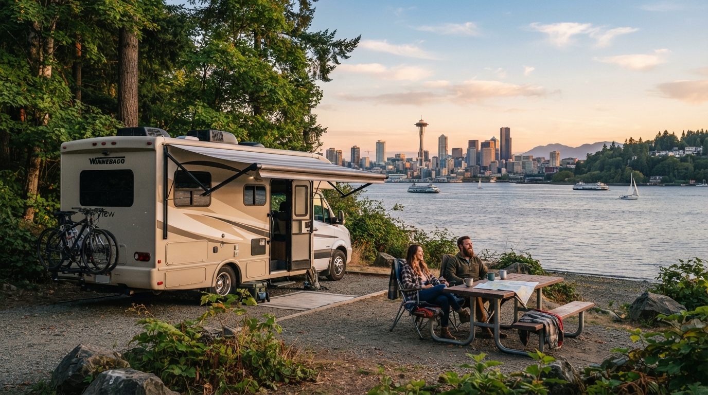 Seattle to Orlando - Coast to Coast Adventure — Seattle RV road trip landscape