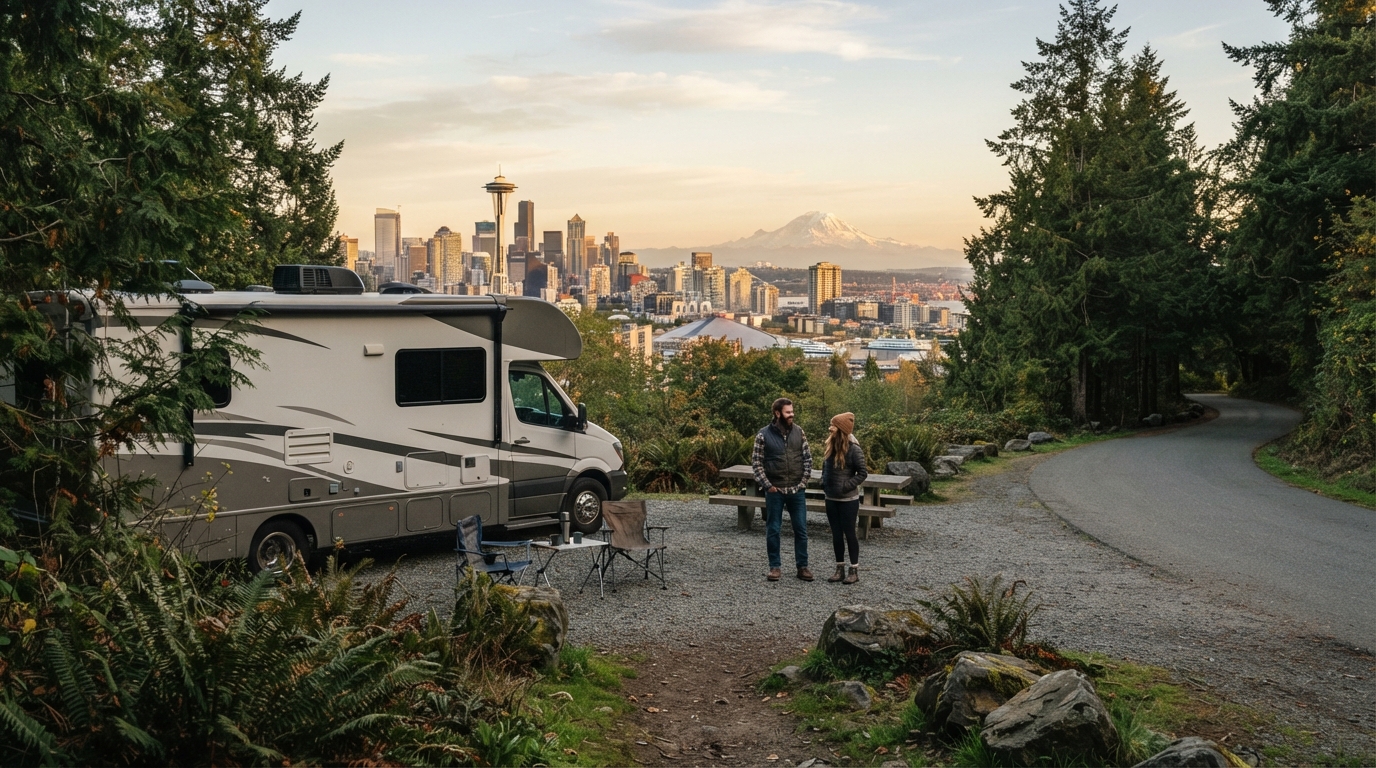 Seattle to Anchorage - Rockies & Northern Wonders Road Trip — Seattle RV road trip landscape
