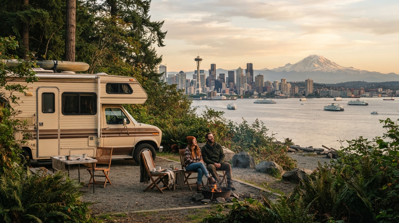 Seattle to Charlotte — Seattle RV road trip landscape