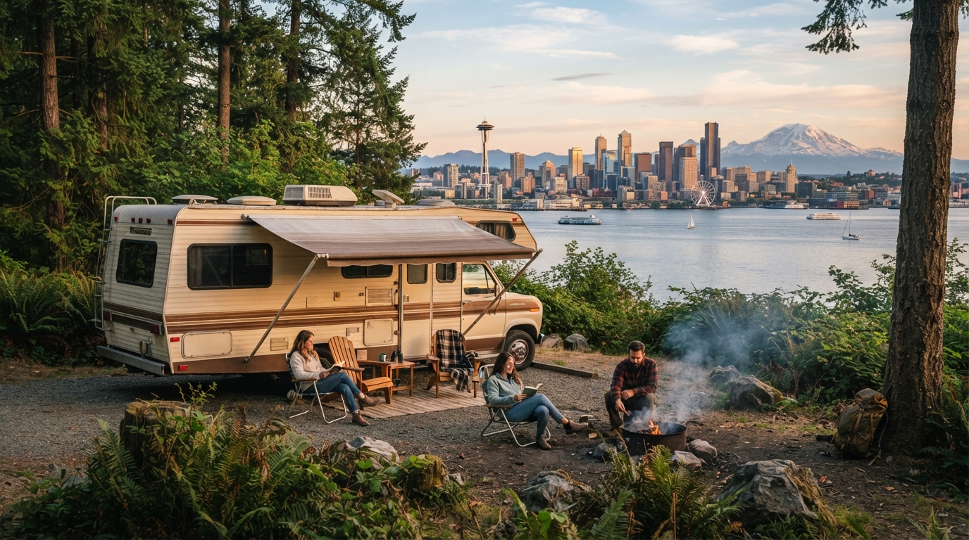 Seattle to Anchorage - Rockies & Northern Wonders Road Trip — Seattle RV road trip landscape