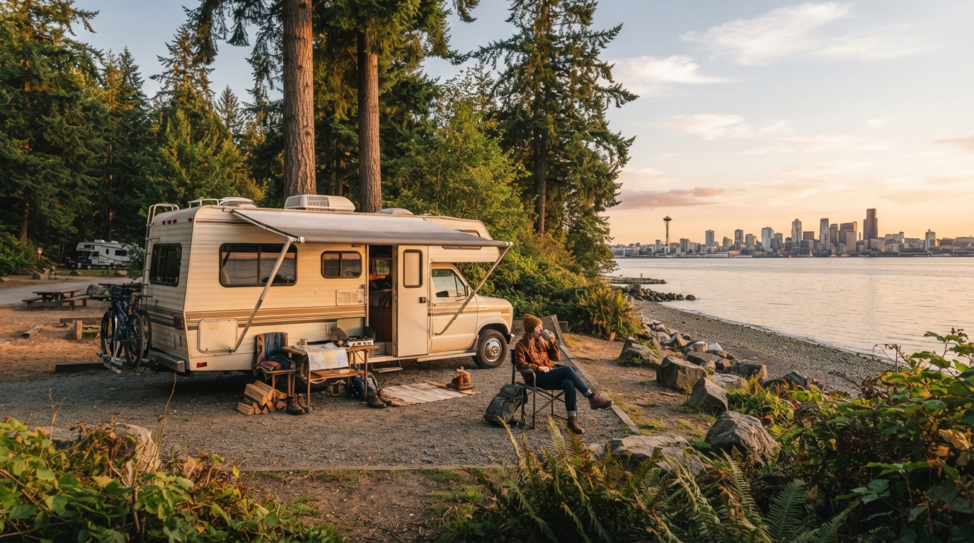 Seattle to Orlando - Coast to Coast Adventure — Seattle RV road trip landscape
