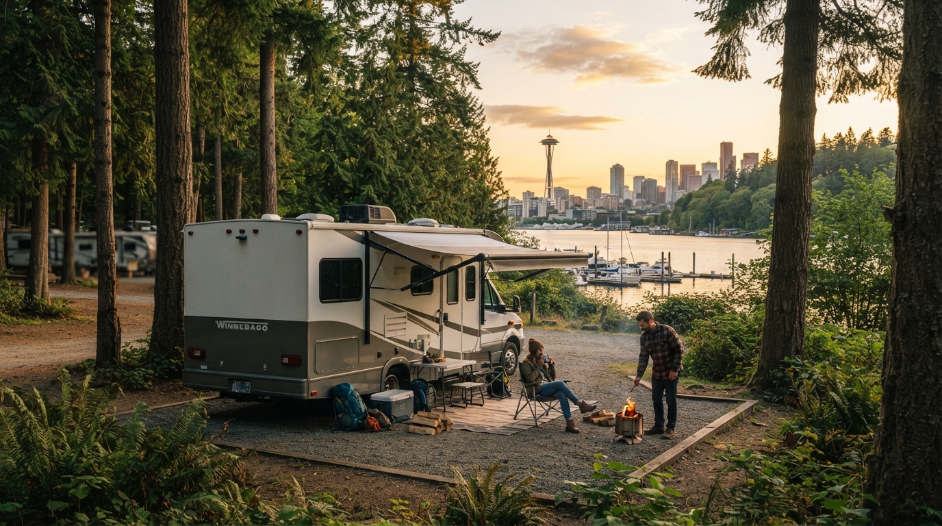 Seattle to Washington DC - Pacific Pines to Potomac Pathways — Seattle RV road trip landscape