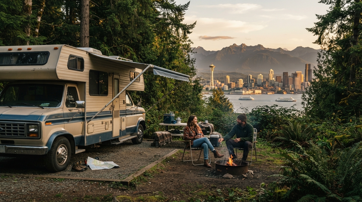 Seattle to Charlotte — Seattle RV road trip landscape
