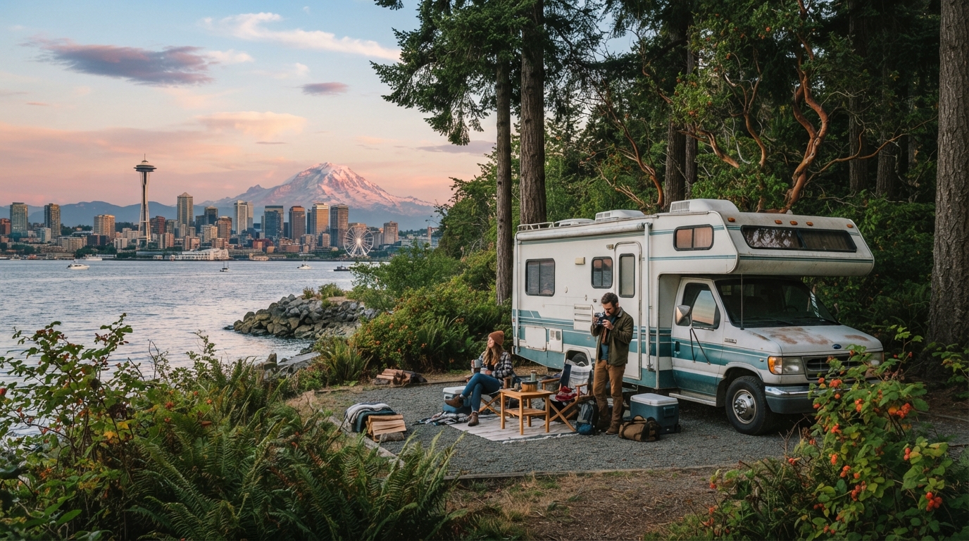 Seattle to Anchorage - Rockies & Northern Wonders Road Trip — Seattle RV road trip landscape