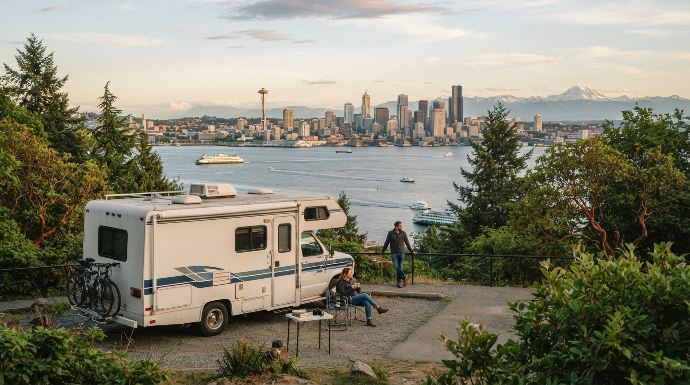 Z Seattle do Orlando – przygoda od wybrzeża do wybrzeża — krajobraz trasy kamperem z Seattle