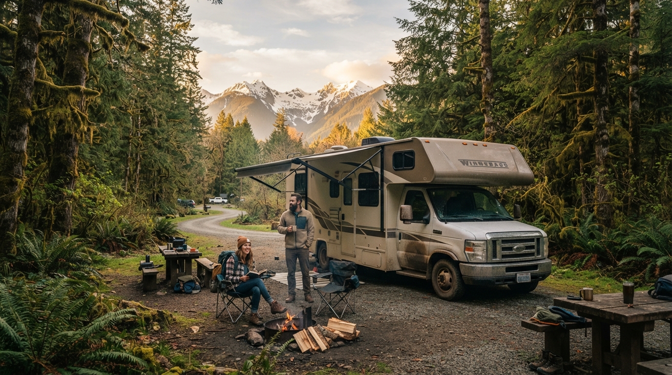 Draft- Seattle to Chicago - Coast to Windy City — national park landscape
