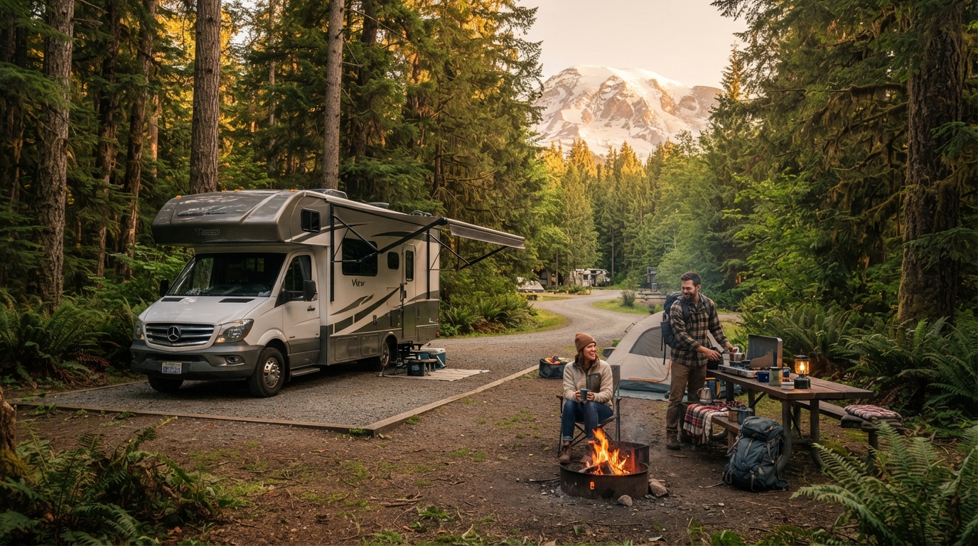 Seattle to Las Vegas - Incl. Yellowstone — national park landscape