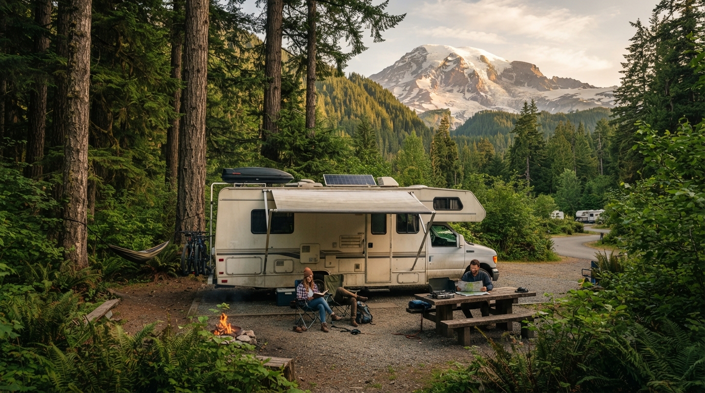 Seattle Roundtrip - to the Canadian Rockies & Vancouver Island — national park landscape