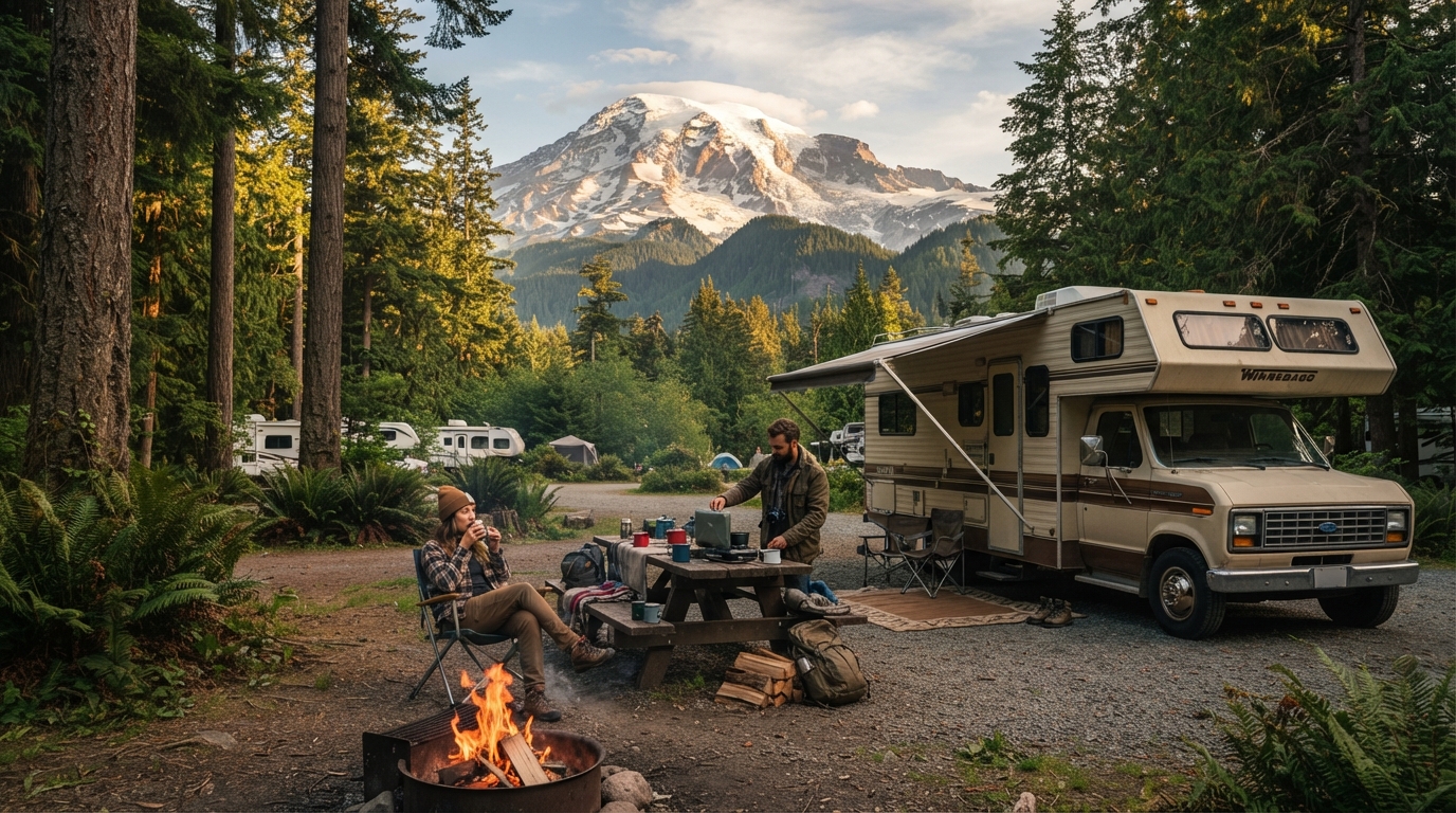 Seattle Roundtrip short - including Olympic national park — national park landscape