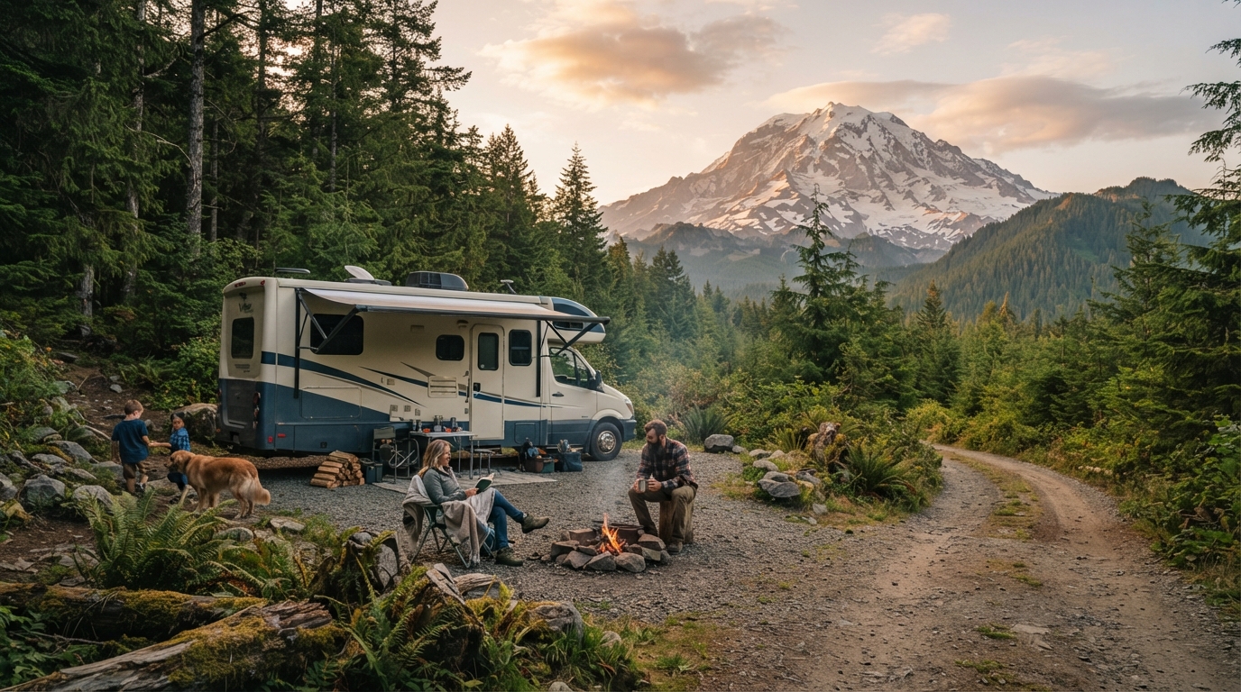 Seattle Roundtrip - The Epic Washington, BC, and Oregon Crossing — national park landscape