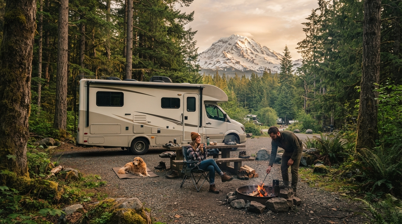 Seattle to Miami - The Great American Adventure — national park landscape