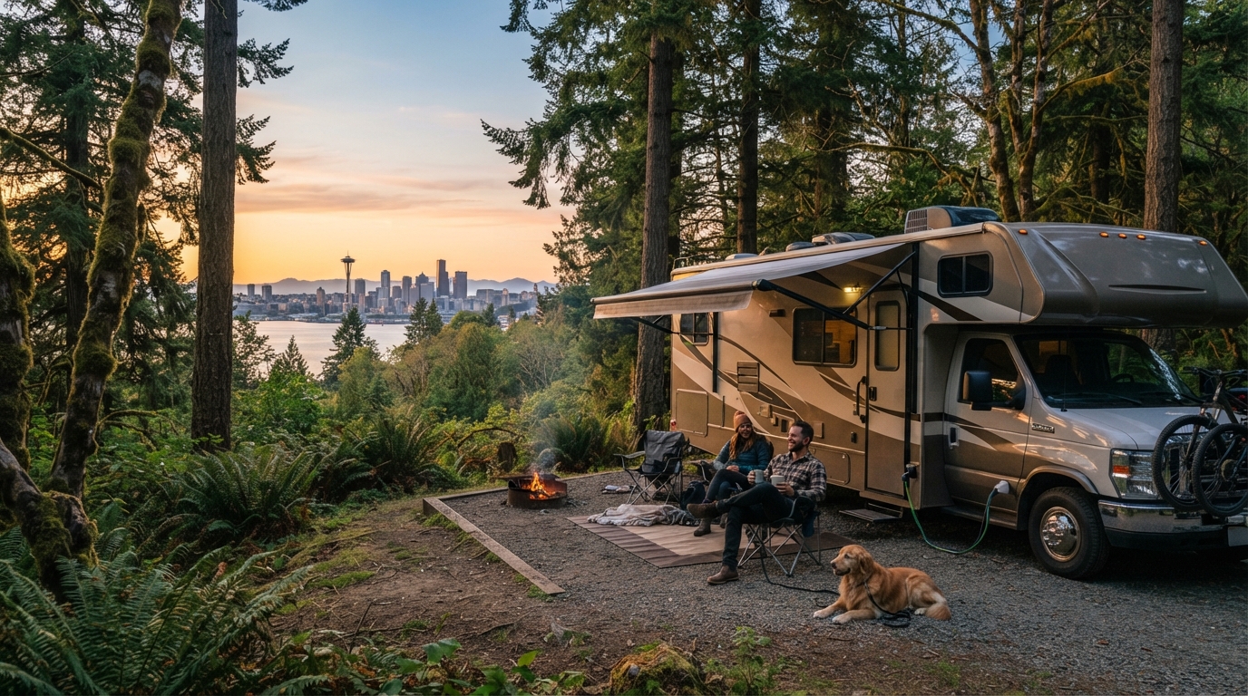 Seattle to Denver - Includes the Canadian Rocky mountain — Denver travel scenery