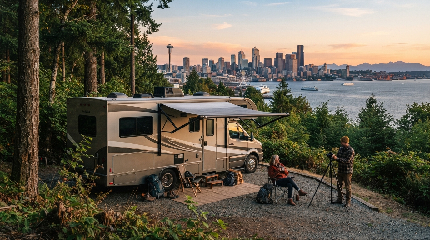Seattle Roundtrip - to the Canadian Rockies & Vancouver Island — Seattle travel scenery