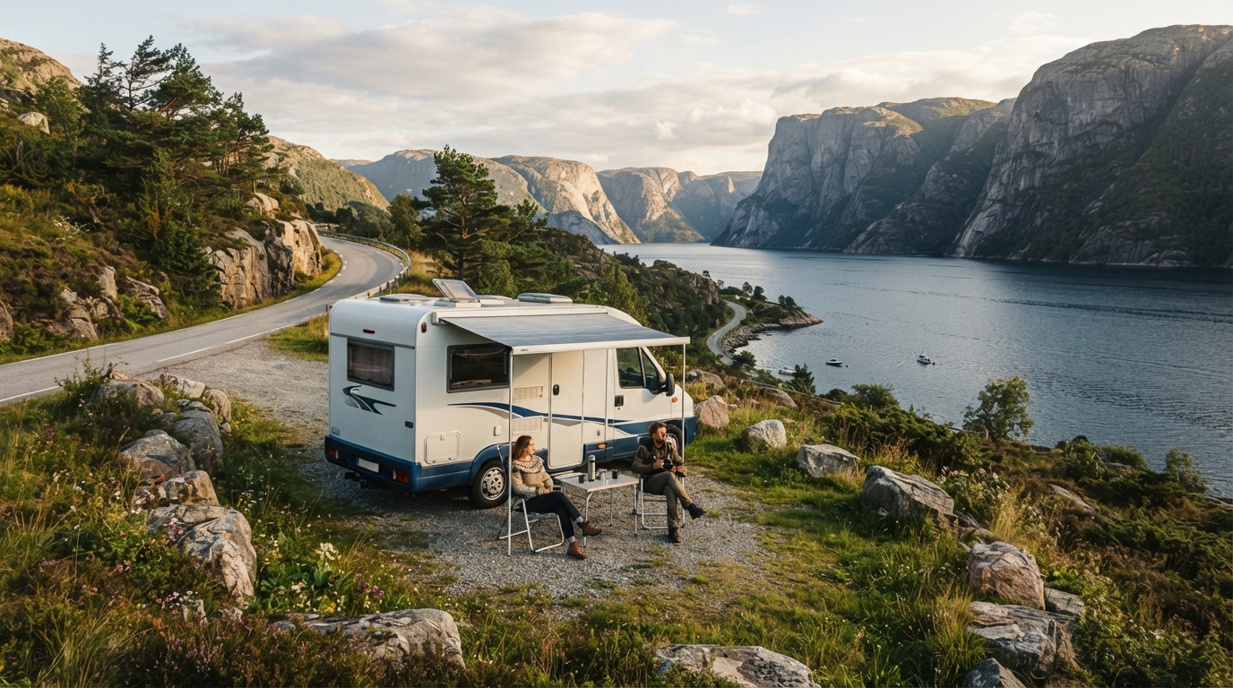 Stavanger to Tromsø - The Viking Trail — Stavanger RV road trip landscape