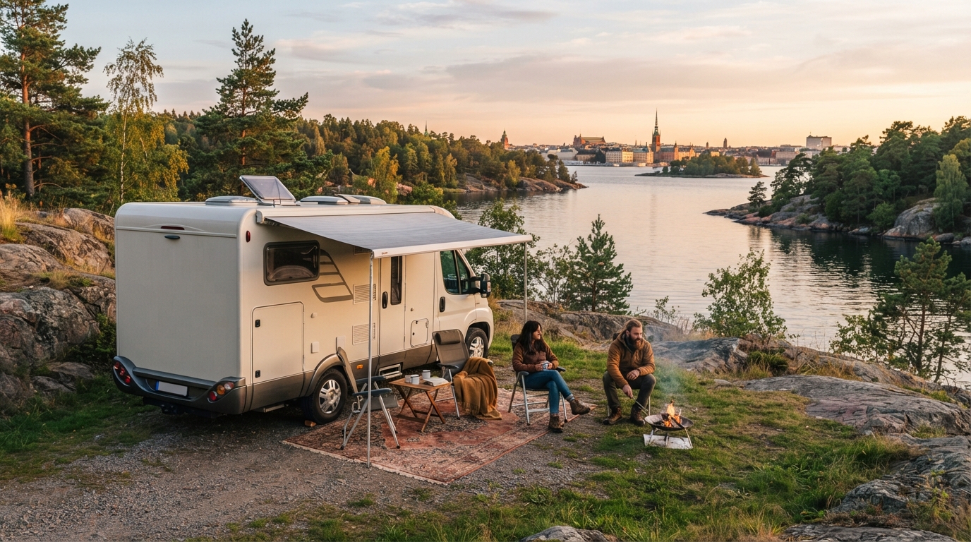 Stockholm - The Swedish Heritage and Fun Loop — Stockholm RV road trip landscape