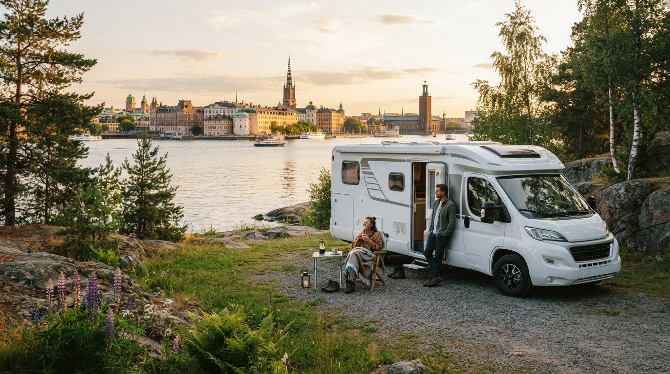 Stockholm Round trip - Heritage Trails and Wildlife Tales — Stockholm RV road trip landscape