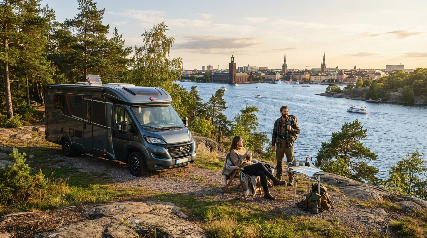 Stockholm - The Swedish Heritage and Fun Loop — Stockholm scenic landscape