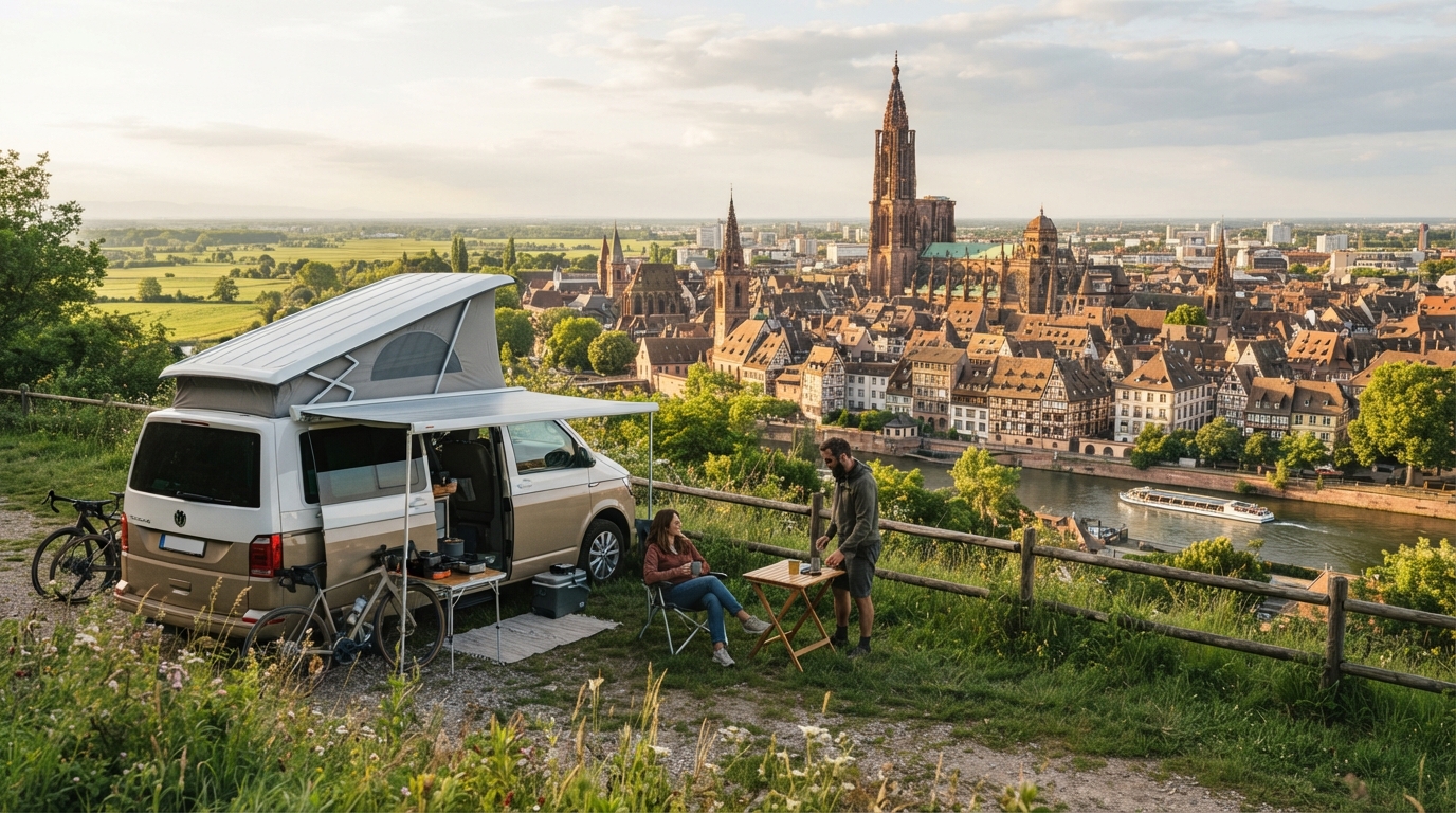 Strasbourg Roundtrip - Alsace Lorraine — Strasbourg RV road trip landscape
