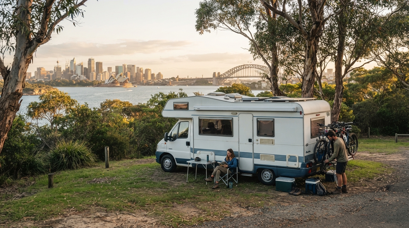 Sydney to Alice Springs - Down Under Odyssey — Sydney RV road trip landscape