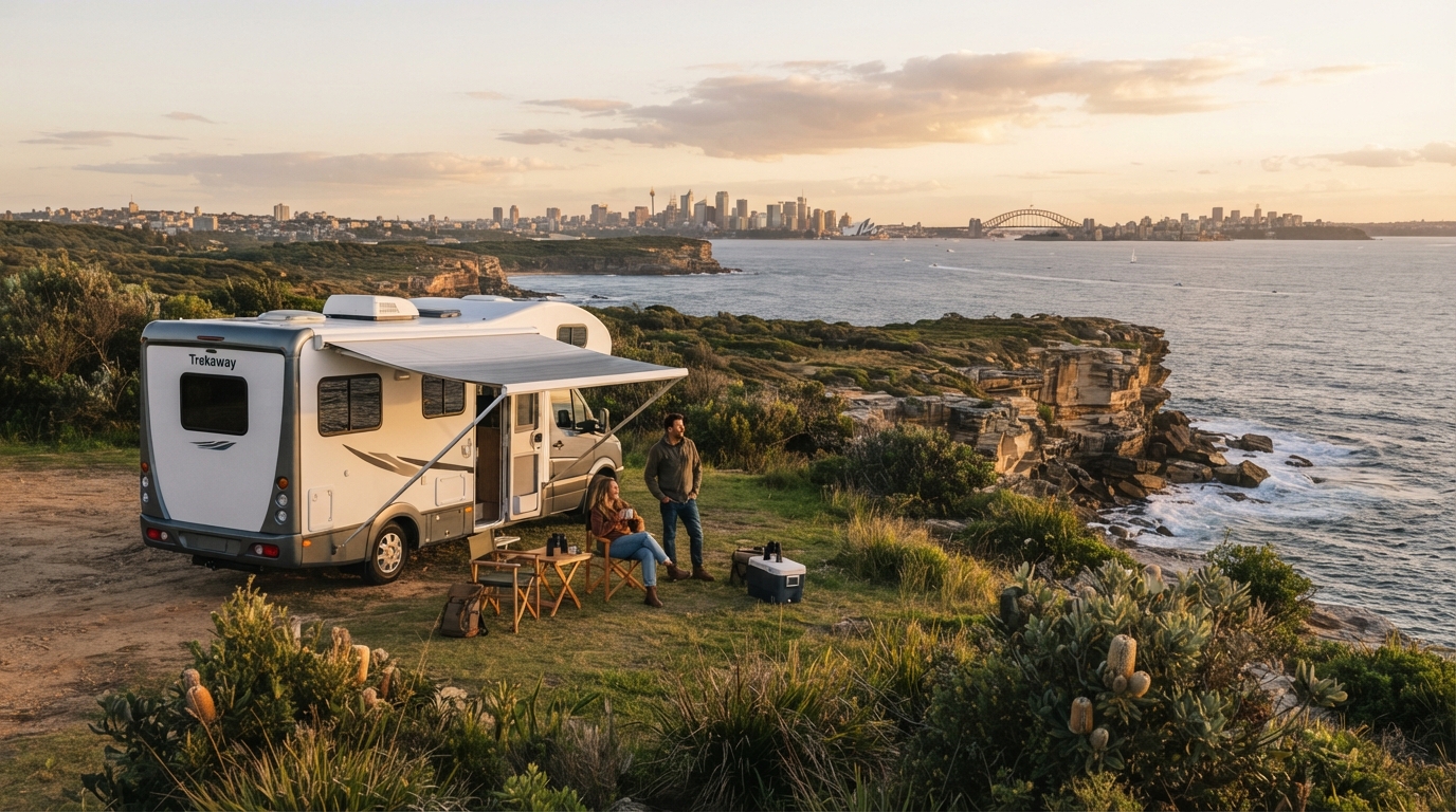 Sydney to Alice Springs - Following Priscilla, a Journey Through Glam and Desert — Sydney RV road trip landscape