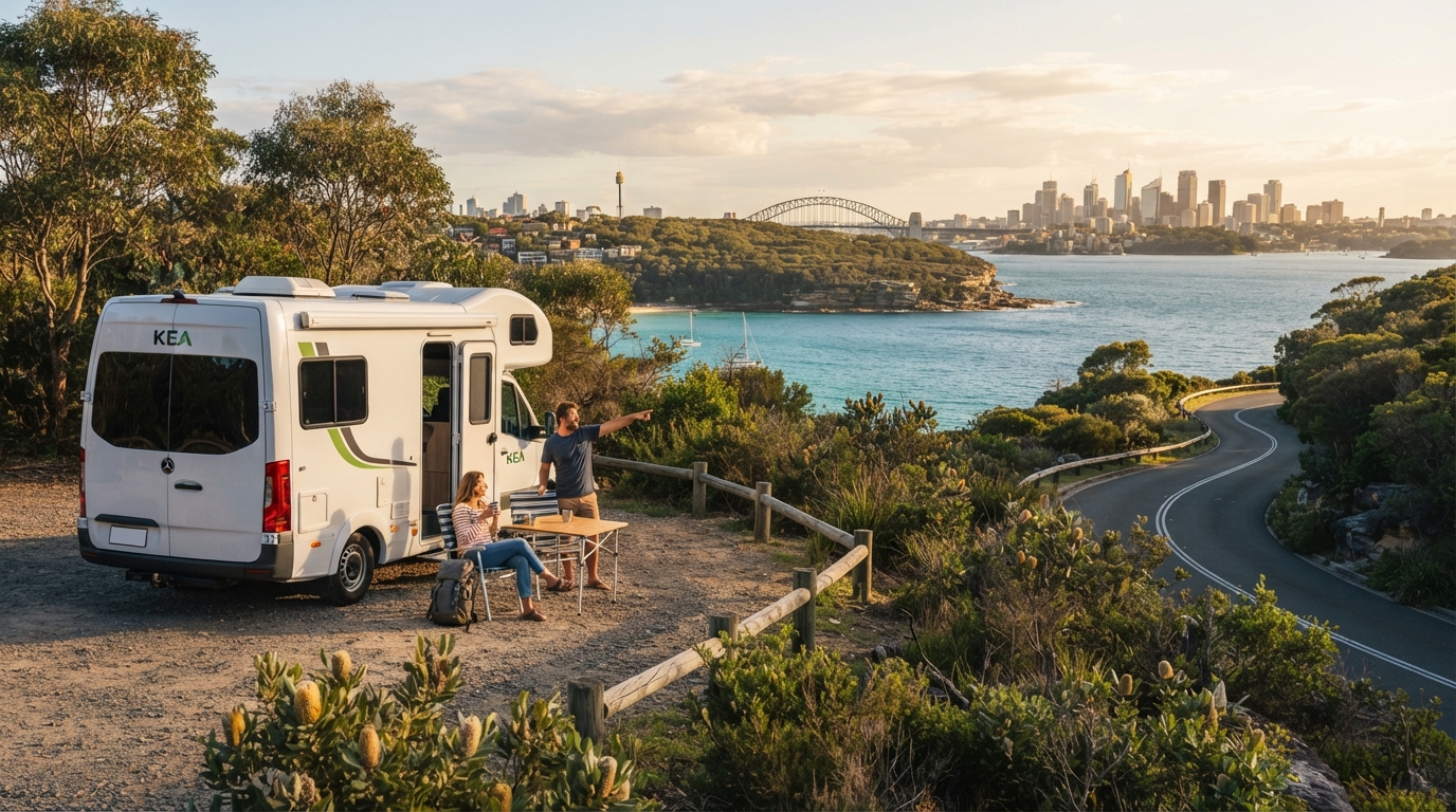Sydney to Adelaide - the Outback and Blue Mountains — Sydney RV road trip landscape
